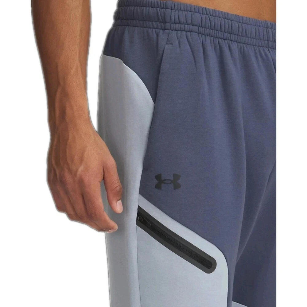 Under Armour UA Mens XS Unstoppable Fleece Joggers Pants Blue 1379808-044 NEW